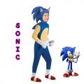 7C263 ش ش⫹Ԥ ⫹Ԥ ¿ Children Sonic the Hedgehog Costumes